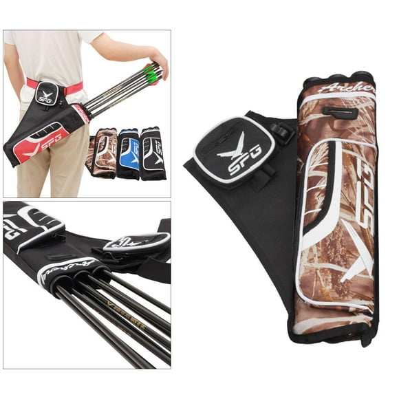 Back Adjustable Quivers for , for Bow Hunting and Practicing; and Adults
