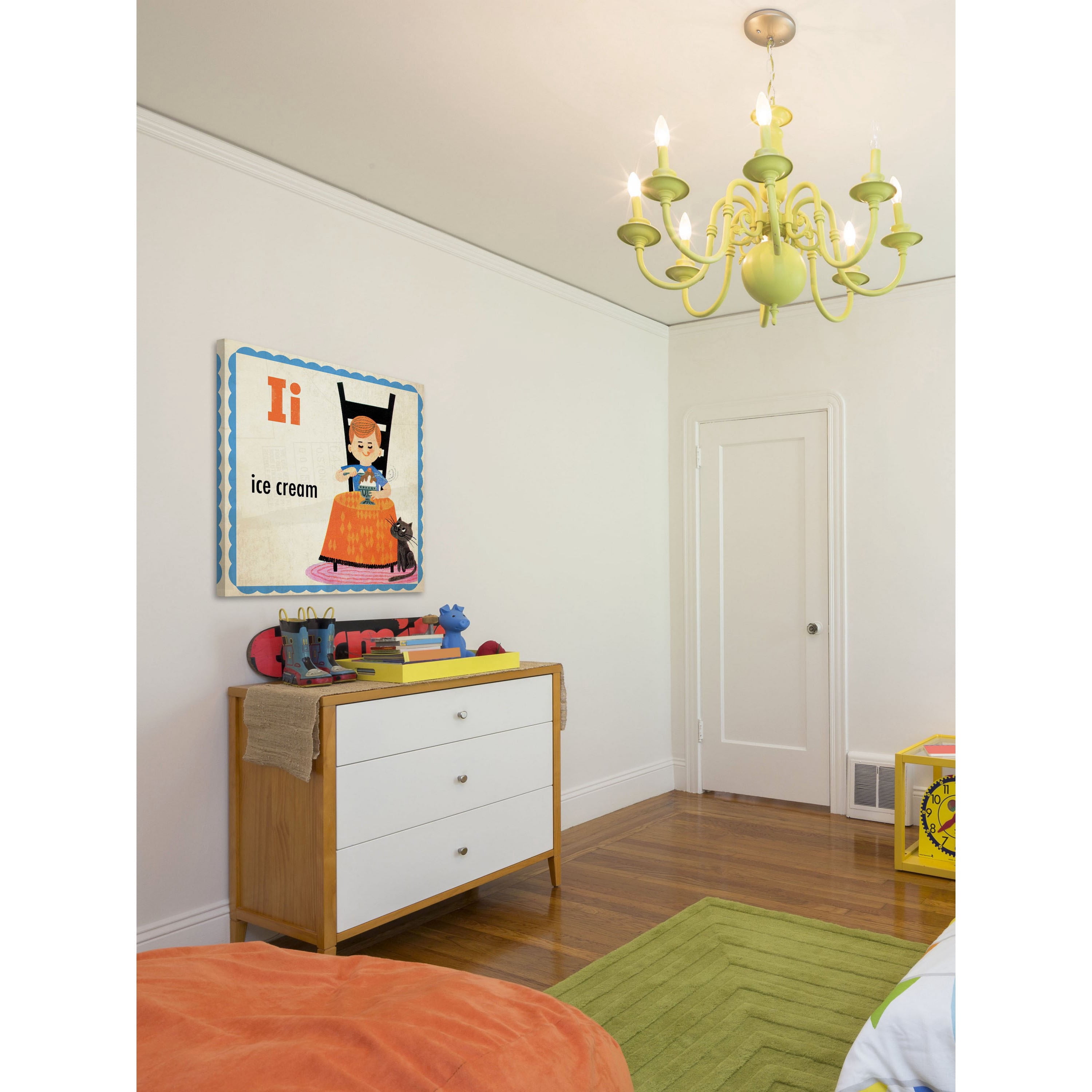 Marmont Hill "Ice Cream" by Curtis Painting Print on Canvas