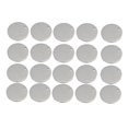 thumbnail image 4 of 40x Round Stainless Steel Tag Findings Pet Identification Metal Blanks 6mm, 4 of 5