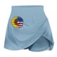 thumbnail image 5 of Faldas de Verano para las Mujeres Impresión Hoja Plisado Tenis Atlético Elástico Pantalones Cortos, Falso Dos Piezas Pantalones Falda para Diario, 5 of 5