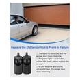 thumbnail image 2 of 6Pcs Garage Door Opener Safety Sensor Beam Eyes Fit for    with Brackets, 2 of 6