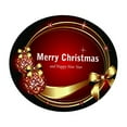 thumbnail image 4 of DOLITY Durable Christmas Theme Table Cover Elastic Edged Tablecloth Round 47" C C, 4 of 6