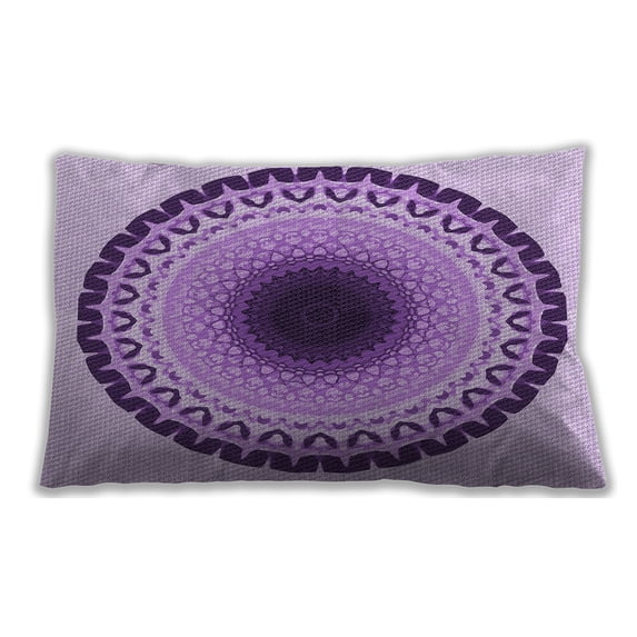 Ahgly Company Indoor Rectangular Contemporary Lumbar Throw Pillow, 13 inch by 19 inch