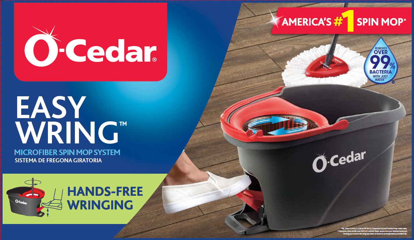 O-Cedar EasyWring Spin Mop & Bucket System - image 23 of 23