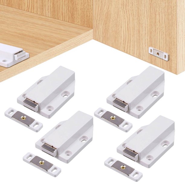 FANJIE 4X Push To Open Touch Release Door Catch Latch Hinge Cupboard
