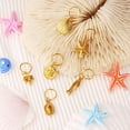 thumbnail image 3 of Bikini Charm DOUBI de acero inoxidable dorado, 6 unidades, impermeable, 3 of 8