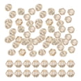 thumbnail image 1 of Unique Bargains 6mm Bicone Glass Beads, Small Faceted Bicone Crystal Beads Charm, Silver Champagne 450Pack, 1 of 6
