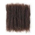 thumbnail image 2 of Afro Kinky Curly Human Hair Bulk for Permanent  /Twists/Braids - Repair  Afro Kinky Human Hair - 1 Pack 50 Gram (4#, 10inch), 2 of 6