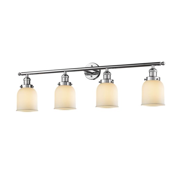 Innovations 4-LT LED Small Bell 42" Bathroom Fixture - Polished Chrome - 215-PC-G51-LED