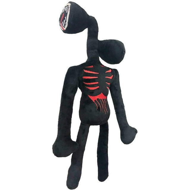 Siren Head Plush Animal Plyschleksak 14 tums plyschleksak (svart)