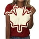 thumbnail image 1 of Camiseta de Moda Casual con Cuello Redondo Y Mangas Cortas para las Mujeres, 1 of 3