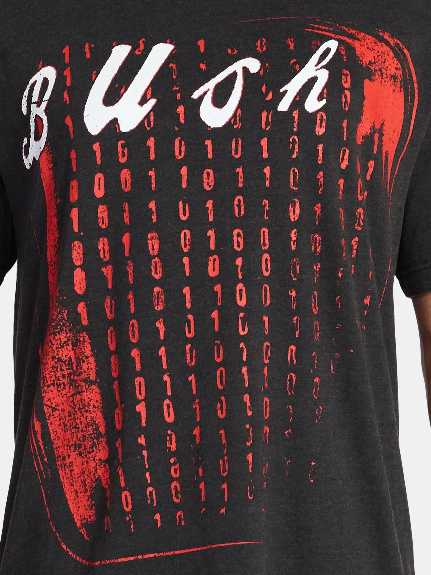 Bush Men's and Big Men's Boxy Fit Graphic Band Tee Shirt, Sizes XS-5XL