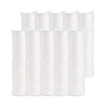 Dart 6JL Vented Plastic Lids for 3.5 oz to 6 oz. Foam Containers - White (1000/Carton)