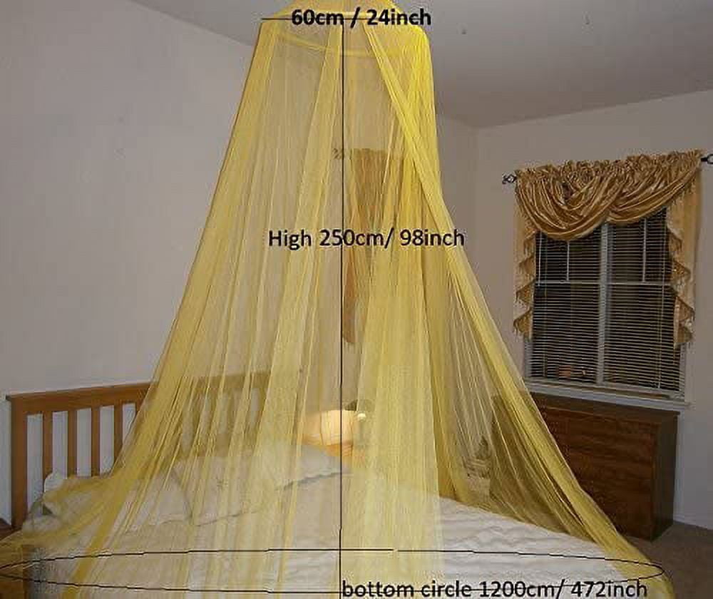 Octorose ® Flower Top Around Bed Canopy Mosquito Net for Bed, Dressing Room, Out Door Events
