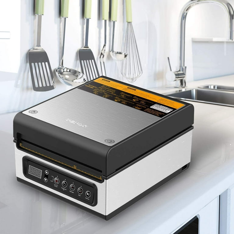 Wevac Chamber Vacuum Sealer, CV10, ideal for liquid or juicy food including  Fresh Meats, Soups, Sauces and Marinades. Compact design, Heavy duty,  Professional sealing width, Commercial machine 