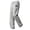 Gray, variant on Mens Straight Leg Linen Pants Elastic Drawstring Side Pockets Wrinkle Breathable Lightweight Beach Loose Walking Casual Plus Size Summer Sports Pants