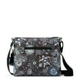 thumbnail image 4 of Sakroots Basic Crossbody Bag - Women's Handbag & Purse With Four Zipper Pockets & Adjustable Strap - "Midnight Seascape", 4 of 4