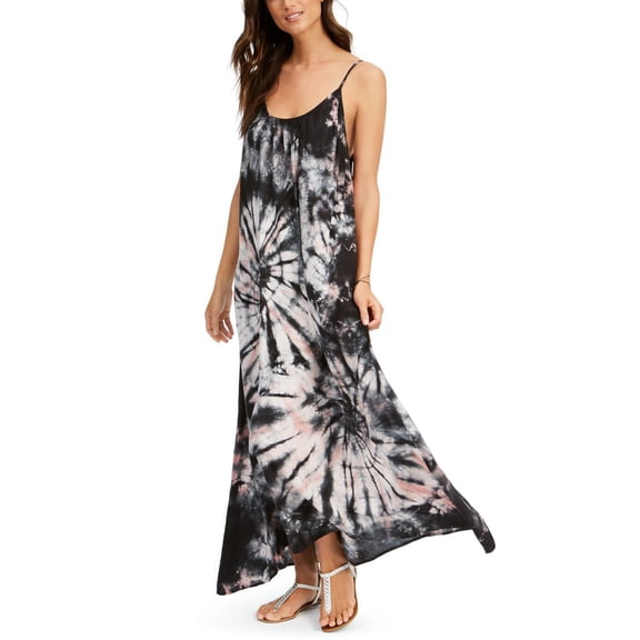 Tie-Dyed Maxi Dress Cover-Up