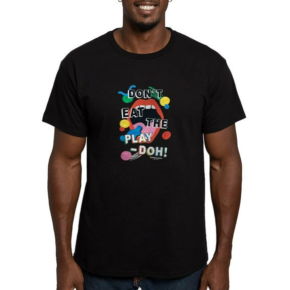 CafePress - Play Doh Don't Eat! T Shirt - Men's Fitted T-Shirt