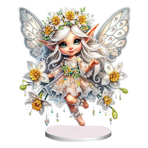 Adornos de Pintura con Diamantes Wdftyju Doble Cara Divertidos