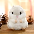 thumbnail image 3 of Llavero lindo de la muñeca del hámster de la felpa llavero de los animales de peluche colgante del bolso del encanto, 3 of 5
