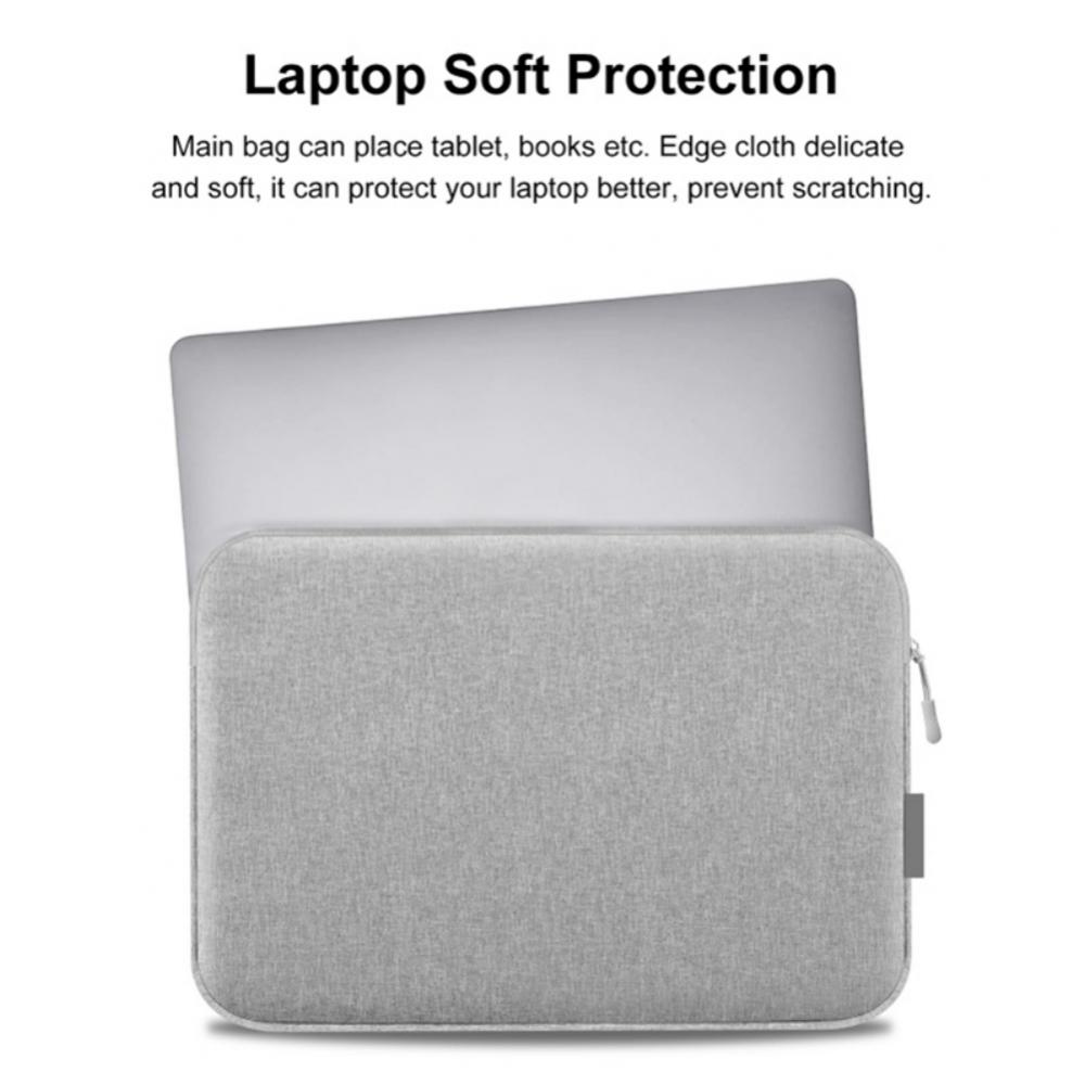 15.6" Waterpoof Laptop Sleeve Case for Acer Aspire 5 Slim Laptop, Acer Aspire E 15 E5-575, Lenovo Flex 5 15, Dell Inspiron 15, HP 15.6" Laptop, MSI GL62M 15.6" Protective Carrying Bag - image 4 of 8