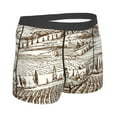 thumbnail image 4 of Uemuo Vineyard Landscape 1 Pattern Men's Boxer Briefs,Trunk Anti-Chafing,Comfortable, Durable, and Stylish Underwear-Small, 4 of 9