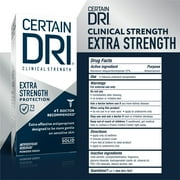 Certain Dri Extra Strength Antiperspirant Solid, 72hr Sweat & Odor Control, 3pk