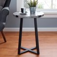 thumbnail image 1 of Manor Park Table d'appoint rustique - Béton foncé, 1 of 6