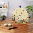 thumbnail image 4 of HELLHERO Sunflower Rooster Teapot Dust Cover Keep Warm Insulation Portable, Holiday, 4 of 7