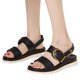thumbnail image 5 of Sandalias Vestimenta Verano Planas Mujeres Correa Tobillo Punta Abierta (40), 5 of 9