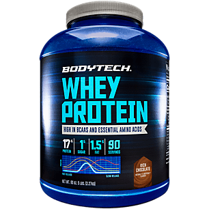 BodyTech Whey Protein Powder - With 17 Grams of Protein per Serving ...