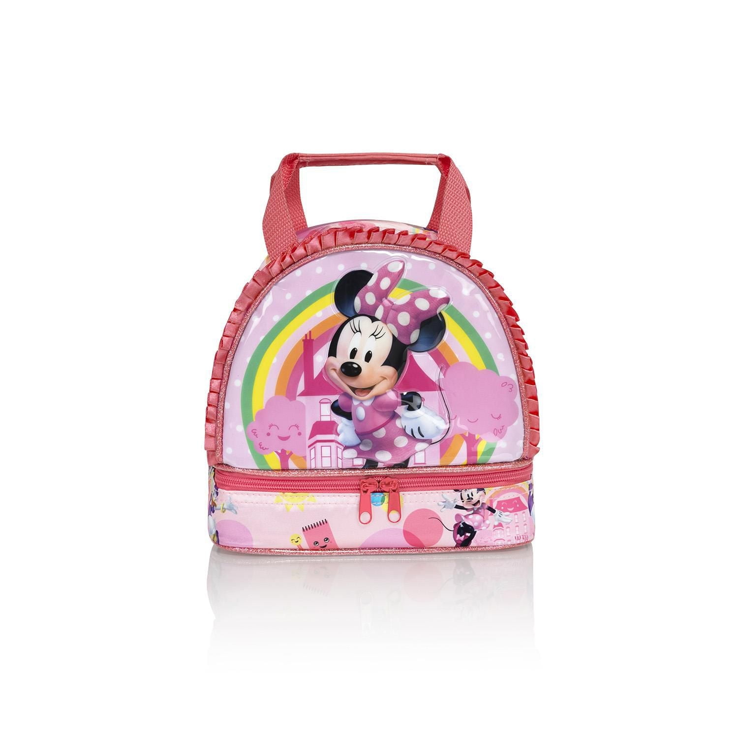 Kids Minnie Mouse Deluxe Lunch Bag (D-DLB-MN07-24BTS), Minnie Mouse Deluxe Lunch Bag