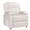Beige, variant on Erinnyees Electric Recliner Chair,Oversized Recliner Chair with USB Charging Port and Convenient Side Pockets,Reclining Sofa Chairs for Living Room Bedroom, Dark Gray