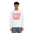thumbnail image 5 of Handball Sweatshirt Gifts Crew Neck Shirt Long Sleeve Unisex, 5 of 7