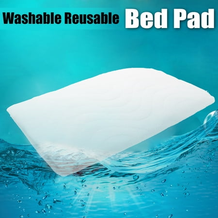 70cmx90cm Waterproof Incontinence Bed Pad - Washable, Reusable Sheet & Mattress Protector for Children &
