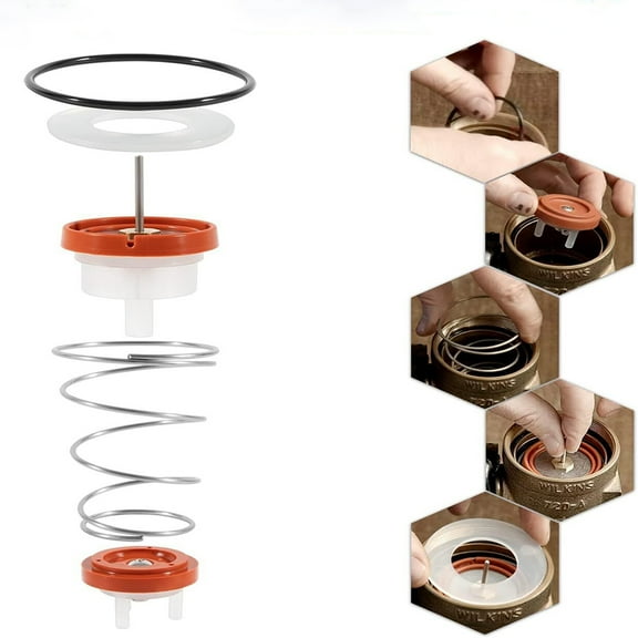 Replace For Wilkins RK1-720A 1/2" 3/4" 1" Repair Kit Backflow 1-(Pack)