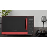 Frigidaire 0.9 Cu. ft. Countertop Microwave, 900 Watt Microwave with 10 Power Levels, Red EMW953