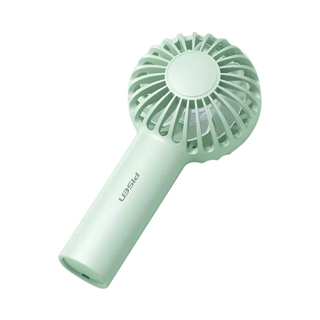 Ventilador De Mano Ventilador de mano portátil Ventilador ligero para exteriores Mini enfriador de escritorio (verde oliva) Likrtyny Libre de BPA