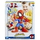 thumbnail image 2 of Spidey y sus increíbles amigos Marvel Dance 'N Crawl Spidey, juguete de peluche interactivo con 20 frases y sonidos, 2 canciones, juguetes de superhéroes para niños de 3 años en adelante, 2 of 5