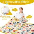 thumbnail image 3 of Pioneer Flower Floral Print Pattern Toddler Nap Mats for Kids Preschool,Sleeping Mat Bag or Kids,Toddler Sleeping Bag,Toddler Nap Mat or Daycare, 3 of 6