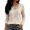 Beige, variant on CAIXIA Long Sleeve Shirts for Women Boho Tops Trendy Blouses Dressy Casual Lace Tops Fall Outfits Fashion Winter Clothing Tunic Tops Loose Fit Business Casual Outfits