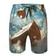 thumbnail image 3 of Fotbe Fresh Coconut Splash Trajes de Baño Estampados para Hombre, Shorts de Verano de Secado Rápido, Ropa de Playa, Bañadores-Medium, 3 of 6