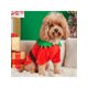 thumbnail image 2 of Christmas Holiday Word Buttoned T-shirt For Pets, 2 of 5