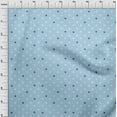 thumbnail image 4 of oneOone Georgette Viscose Baby Blue Fabric Silhouette Sewing Craft Projects Fabric Prints By Yard 42 Inch Wide, 4 of 4