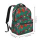thumbnail image 2 of Easygdp red and green bow tie Mochila Ergonómica Versátil para Laptop - Múltiples Bolsillos, Correas Ajustables, Unisex para Escuela, Viajes y Actividades al Aire Libre-One Size, 2 of 5