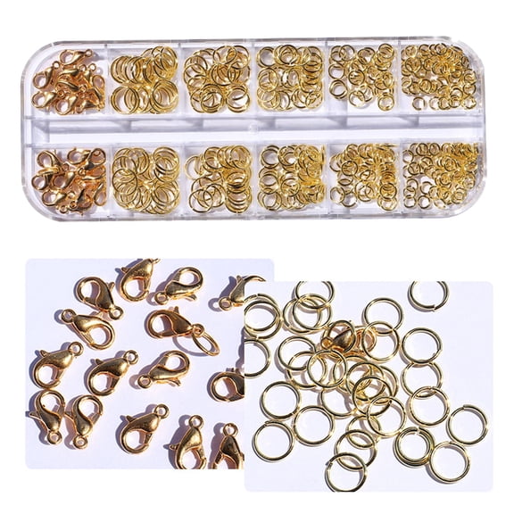 QIQUWOHUL Jump Rings For Jewelry Making Supplies And Necklace Repair With Jump Ring Pliers And Open Jump Ring