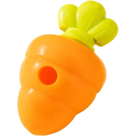 2pcs Dog Toys - Dog Chew Toy | Treat-Dispensing Interactive Dog Toy | Interactive Carrot Shape Pet Accessories for Teething Chewing Fetching Training Exercise Indoor Entertainment Playtime