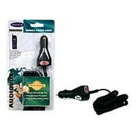 Belkin - Battery charger + car power adapter (cellular phone connector) - black