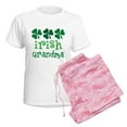 thumbnail image 6 of CafePress - Irish Grandma Shamrock Women's Light Pajamas - Women's Short Sleeve Print T-Shirt and Pants Light Cotton Pajama Set, 6 of 7